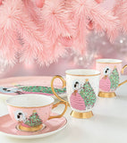 A Sparkling Christmas Mug - Ivory