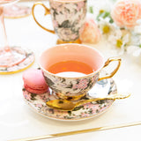 Teacup & Saucer Belle de Fleur