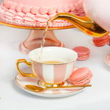 Teacup Blush Stripes