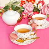 Teacup Polka Gold