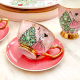 La Belle Noel's Christmas Teacup & Saucer