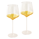 Wine Glass Estelle Gold Set of 2