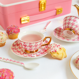 Houndstooth Petite Tea Set