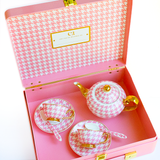 Houndstooth Petite Tea Set