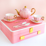 Houndstooth Petite Tea Set