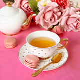 Teacup Polka Gold