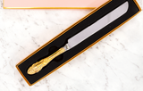 Vintage Cake Knife Gold