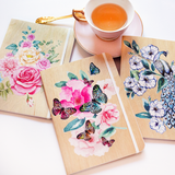 Butterfly Garden - B6 Notebook